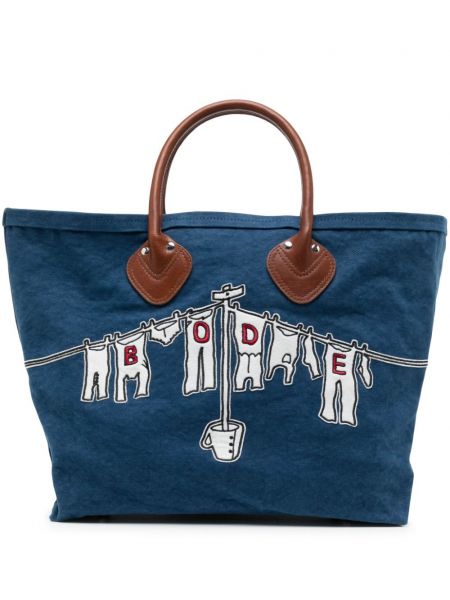 Τσάντα shopper Bode μπλε