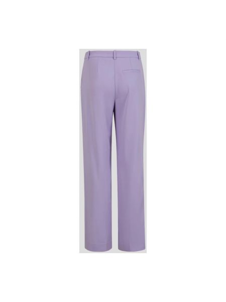 Pantalones rectos Coster Copenhagen violeta