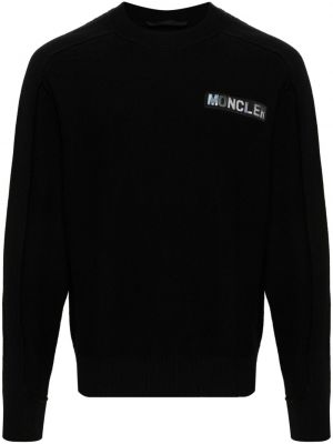 Maglione di lana Moncler nero