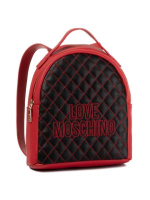 Plecak Love Moschino czerwony