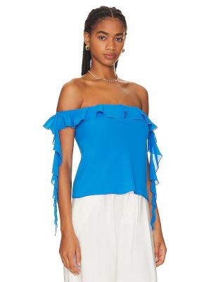 Mini vestido Amanda Uprichard azul