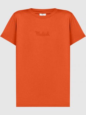 Вишита футболка Woolrich помаранчева