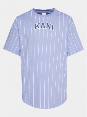 Priliehavé tričko Karl Kani fialová