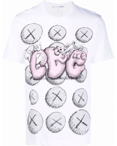 Mustriline puuvillased t-särk Comme Des Garçons Shirt