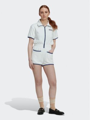 Ολόσωμη φόρμα Adidas λευκό