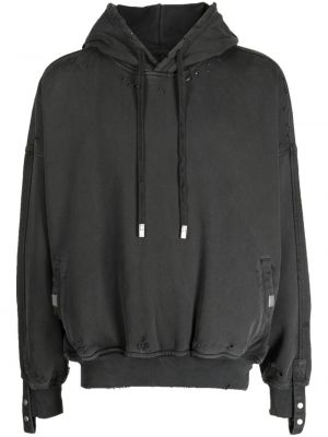 Distressed hoodie C2h4