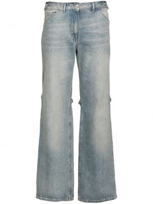 High waist jeans ausgestellt Courreges
