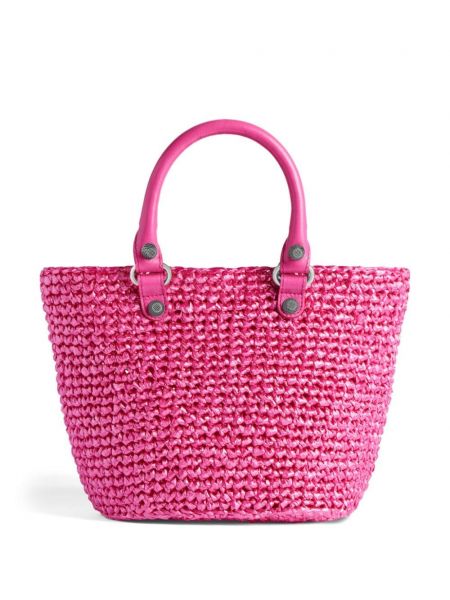Shopper kabelka Balenciaga růžová
