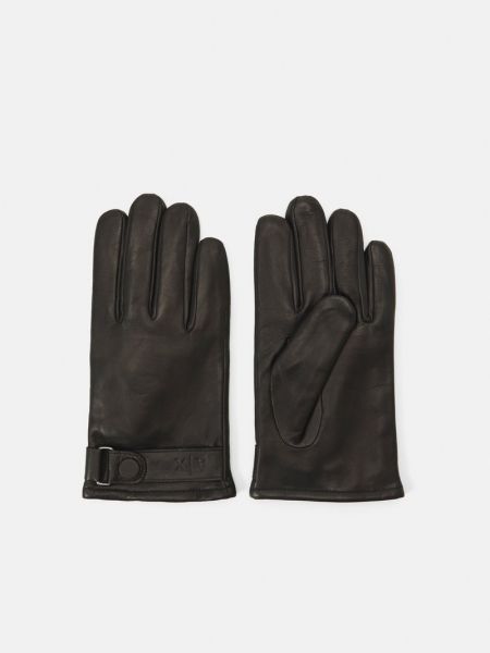 Rękawiczki Armani Exchange czarne