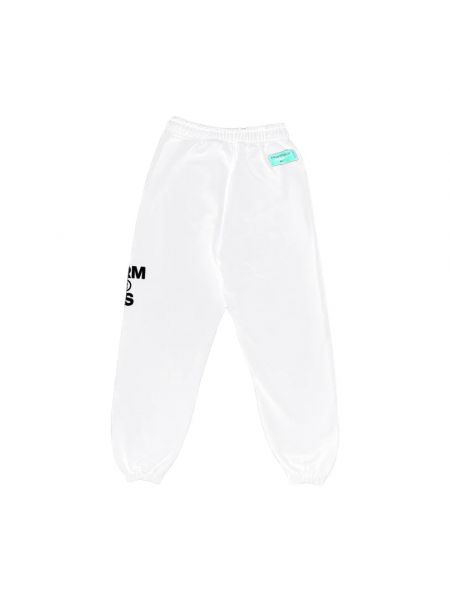 Pantalones de chándal con estampado de algodón Pharmacy Industry blanco