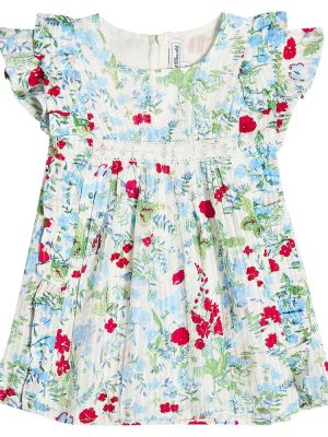 Ruffle floral bluse for jenter Tartine Et Chocolat