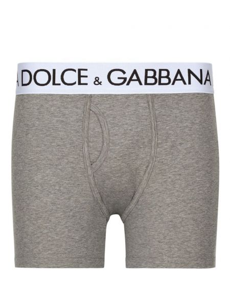 Slips à motif mélangé Dolce & Gabbana gris