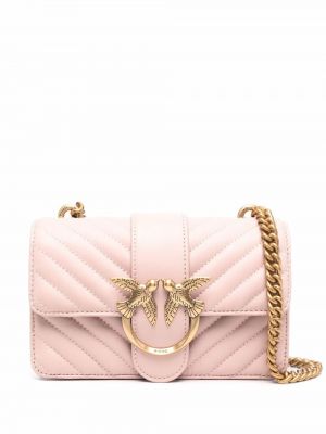 Klassisk crossbody väska Pinko rosa