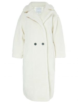 Vlnený zimný kabát Usha White Label biela