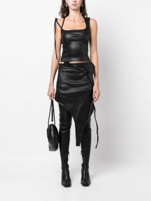 Asymetrické mini sukně Ottolinger černé