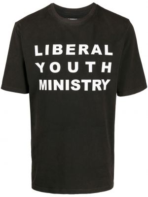 Camiseta Liberal Youth Ministry negro
