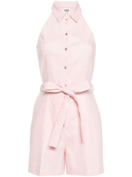Ολόσωμη φόρμα Claudie Pierlot ροζ