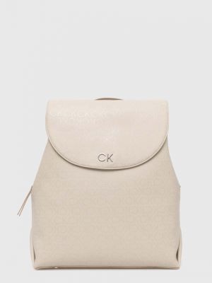 Plecak Calvin Klein beżowy