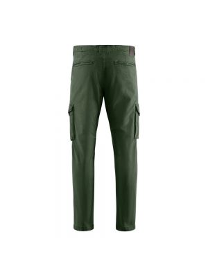 Pantalones cargo de algodón Bomboogie verde
