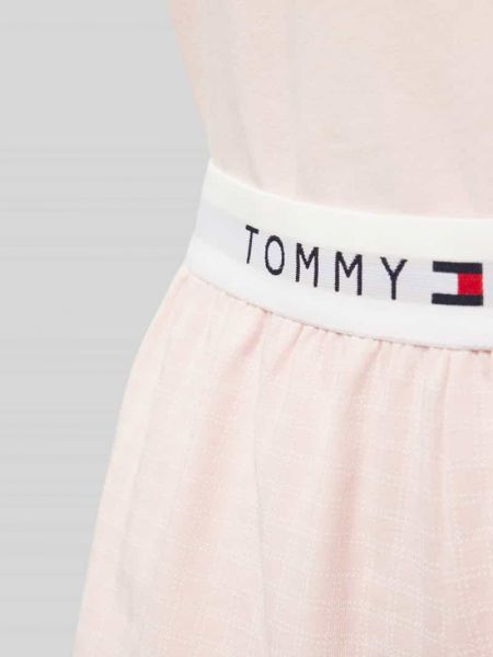Piżama Tommy Hilfiger różowa