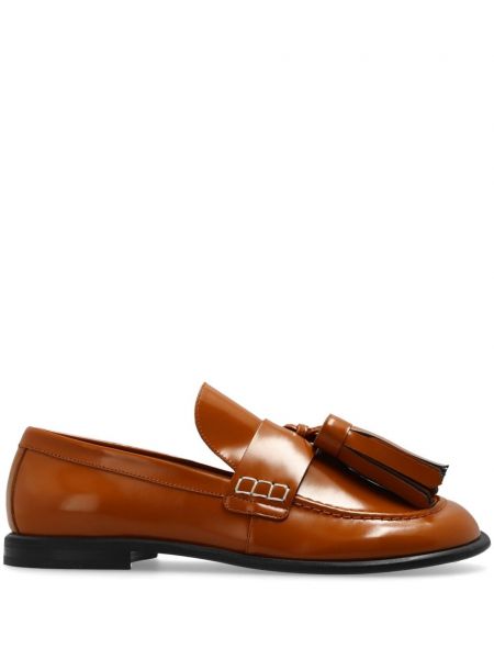 Læder loafers Jw Anderson brun