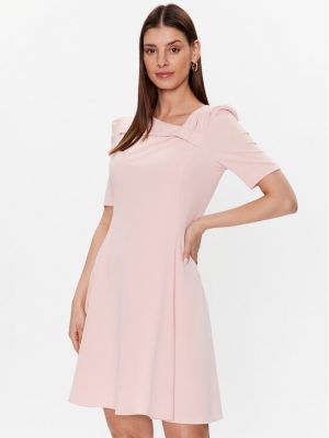 Коктейлна рокля Dkny розово