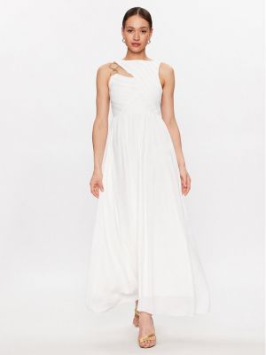 Βραδινό φόρεμα Rinascimento λευκό