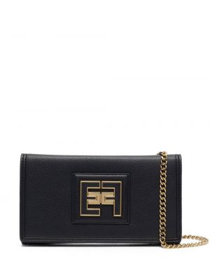 Clutch Elisabetta Franchi svart