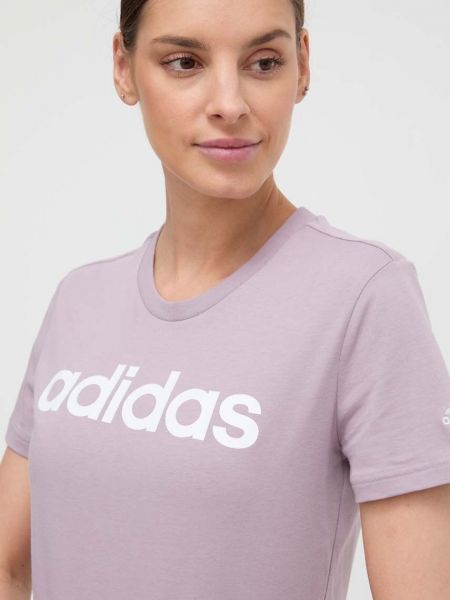 Koszulka slim fit bawełniana Adidas