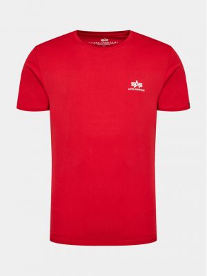Тениска Alpha Industries червено
