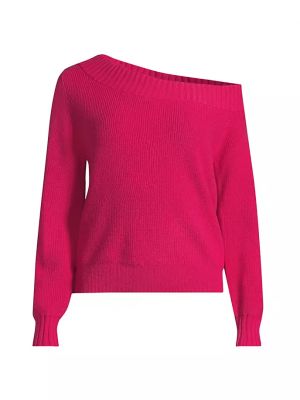 Шерстяной свитер Milly розовый