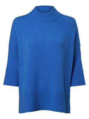 Sweter z alpaki Marie Lund niebieski