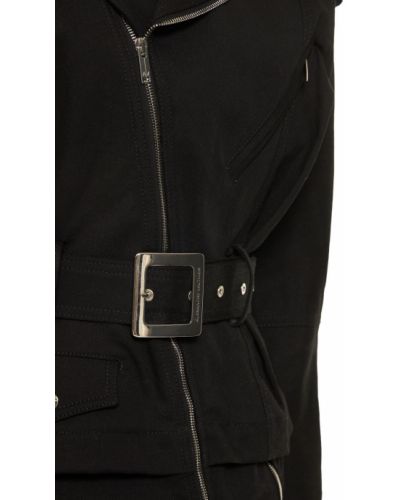 Sukienka jeansowa Alexandre Vauthier czarna