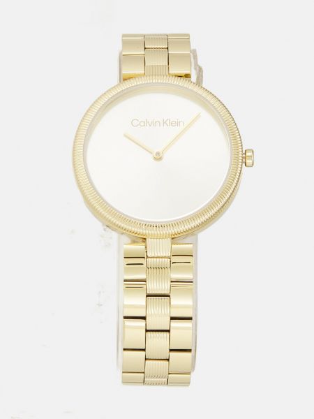 Часы Calvin Klein золотые