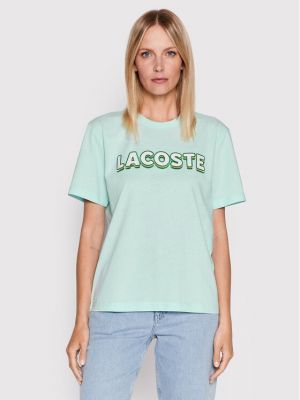 Marškinėliai Lacoste žalia