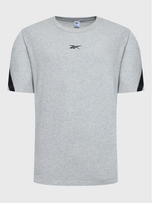 Voľné priliehavé tričko Reebok Classic sivá