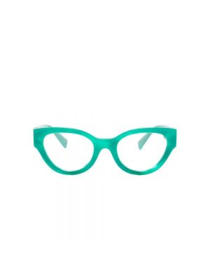Okulary korekcyjne Miu Miu zielone