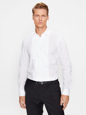 Сорочка слім Calvin Klein біла