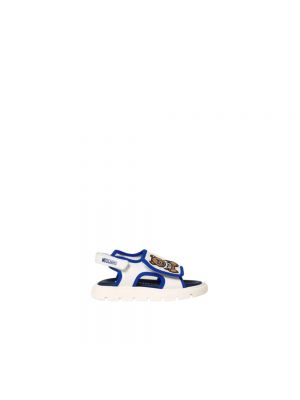 Sandały Moschino niebieskie