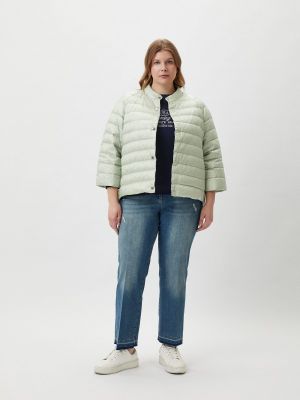 Утепленная куртка Elena Miro зеленая