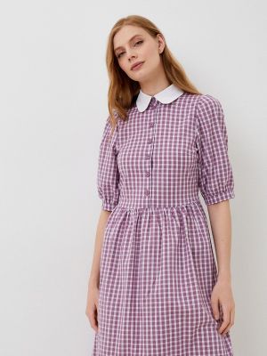 Платье-рубашка Tantino фиолетовое