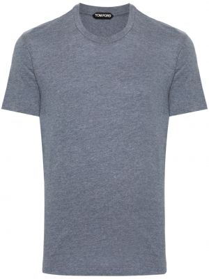 T-shirt en coton à motif mélangé Tom Ford