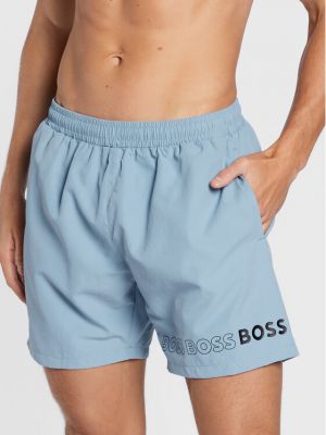 Pantaloni scurți Boss albastru