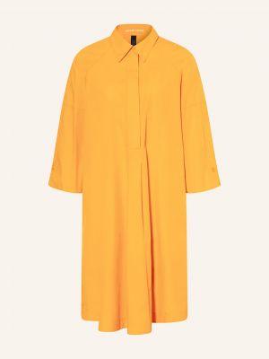 Sukienka koszulowa Marc Cain pomarańczowa