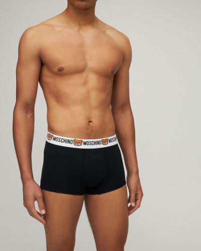 Bavlněné boxerky Moschino Underwear