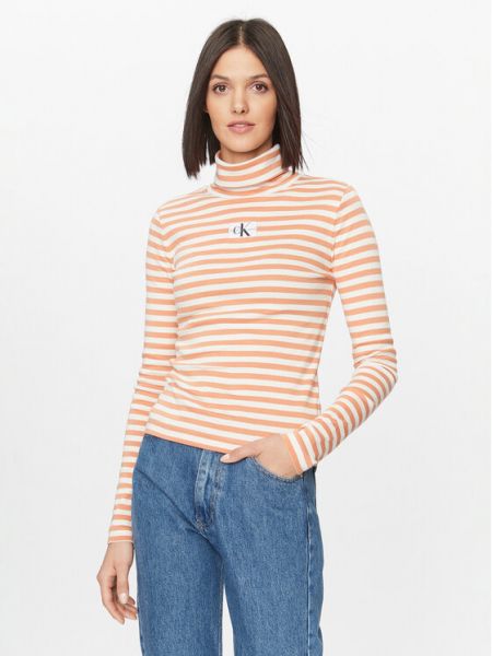 Τοπ Calvin Klein Jeans πορτοκαλί