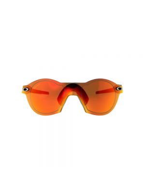 Okulary przeciwsłoneczne Oakley pomarańczowe