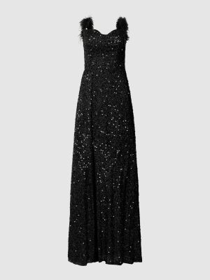 Sukienka wieczorowa w serca Luxuar czarna