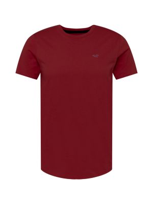 T-shirt Hollister rouge