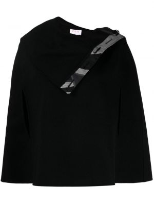 Poncho en tricot Pucci noir